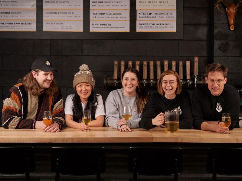 staff taproom bar