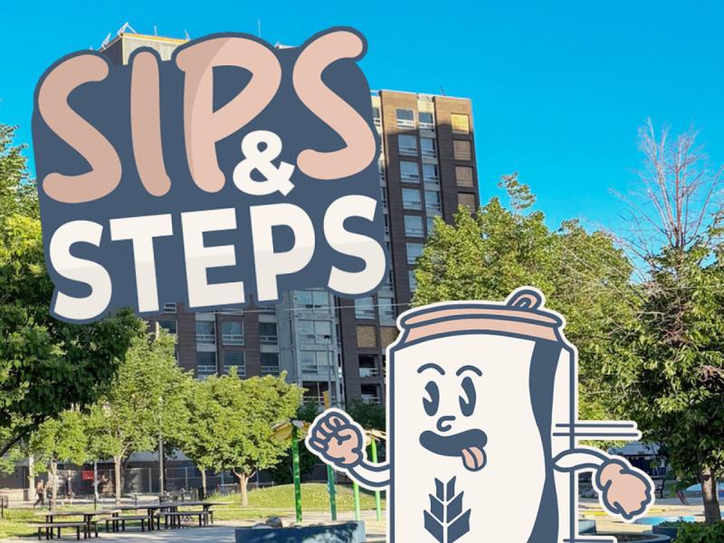 sips and steps
